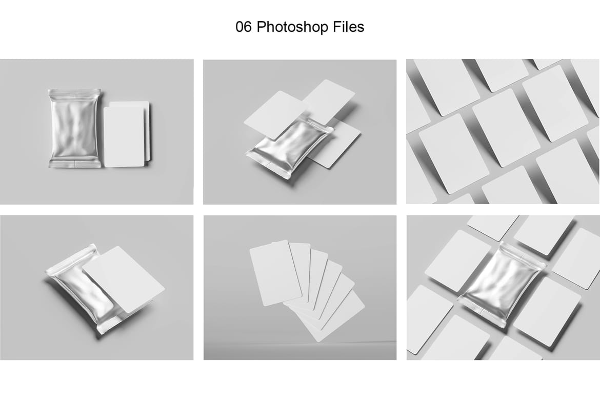 Trading Cards Mockup