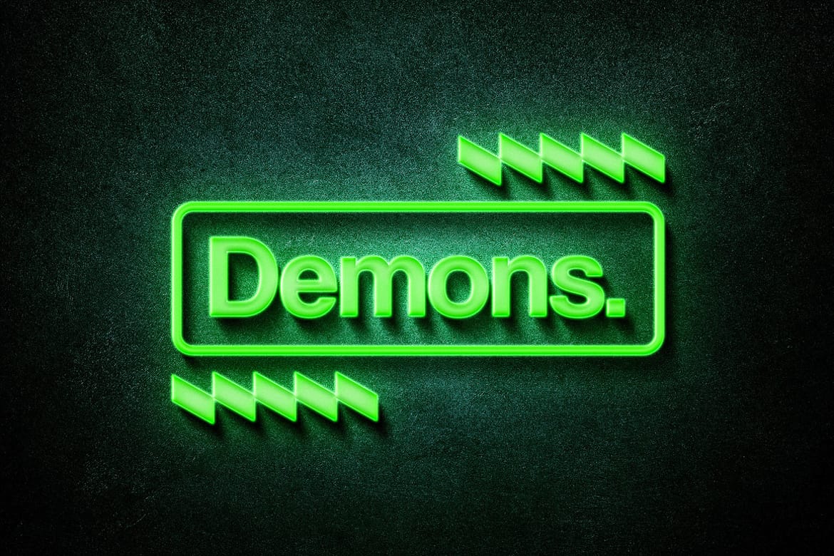 Neon Sign Mockups