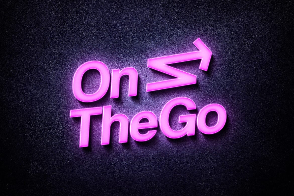 Neon Sign Mockups