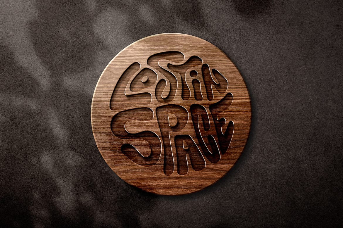Wooden Sign Cut Out Mockups
