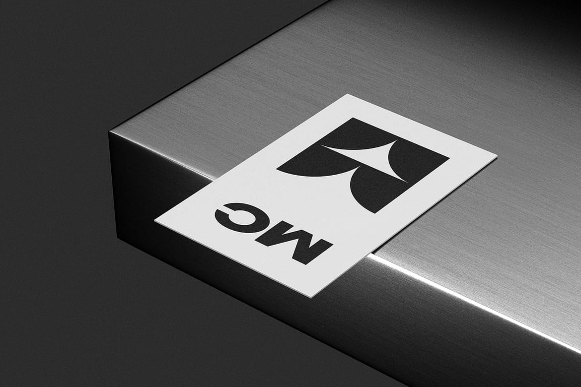 85x55mm Business Card Mockup