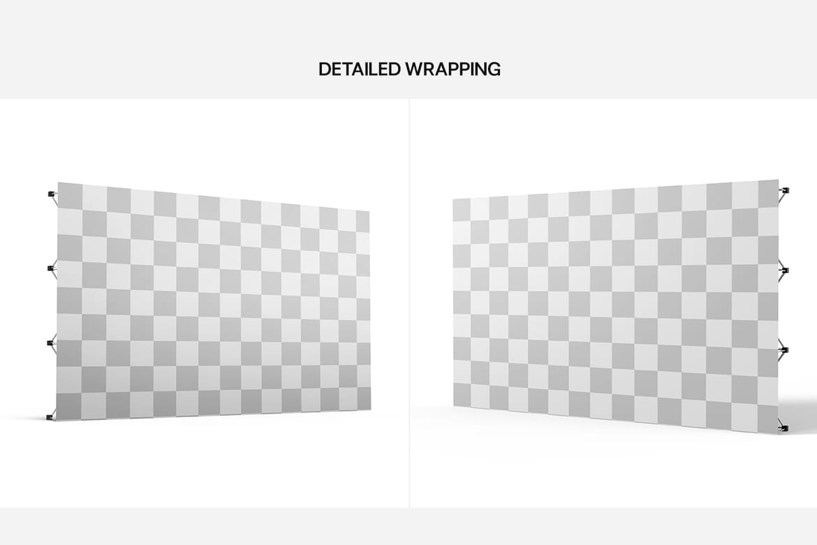 Foldable Backdrop Banner Mockup