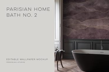  Paris Home | Bedroom Wallpaper  Mockup No. 2