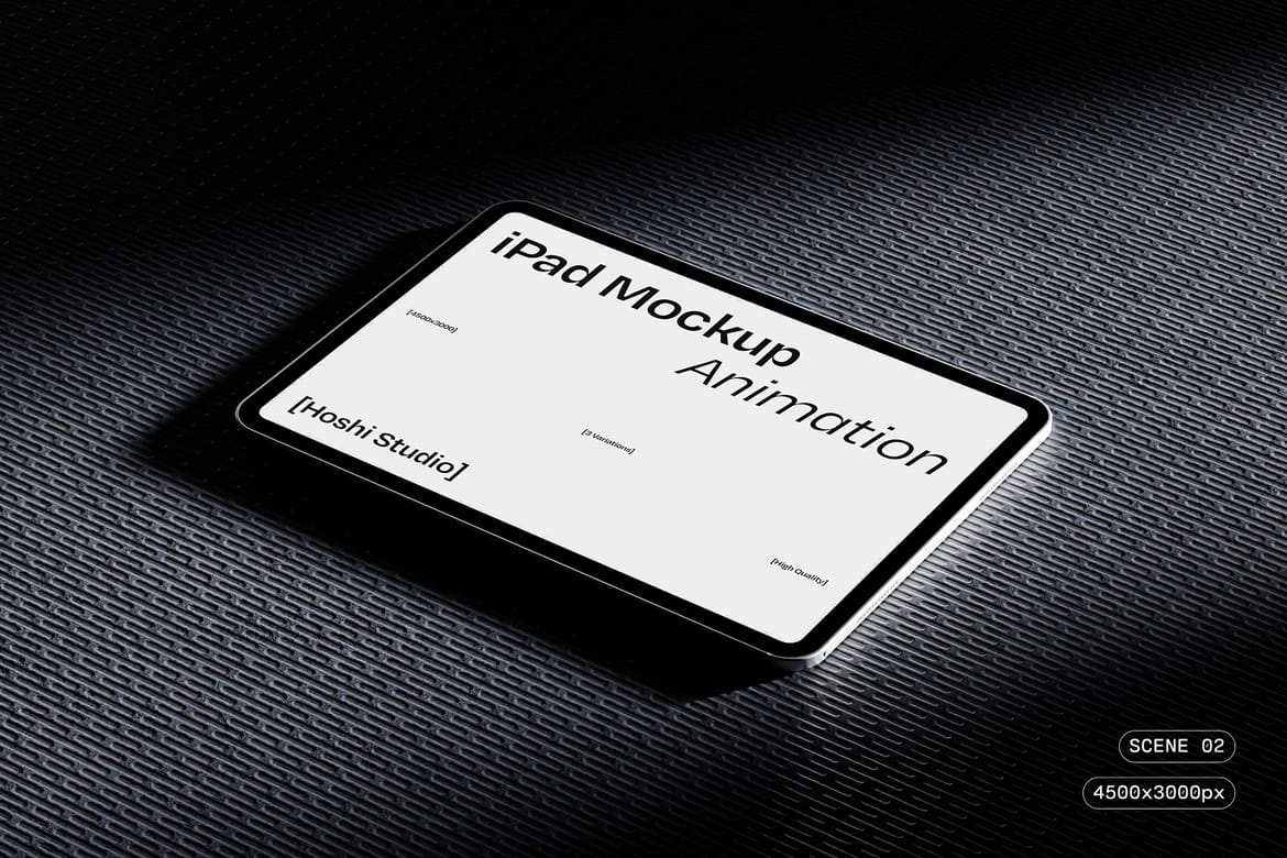 Animated iPad Mockup