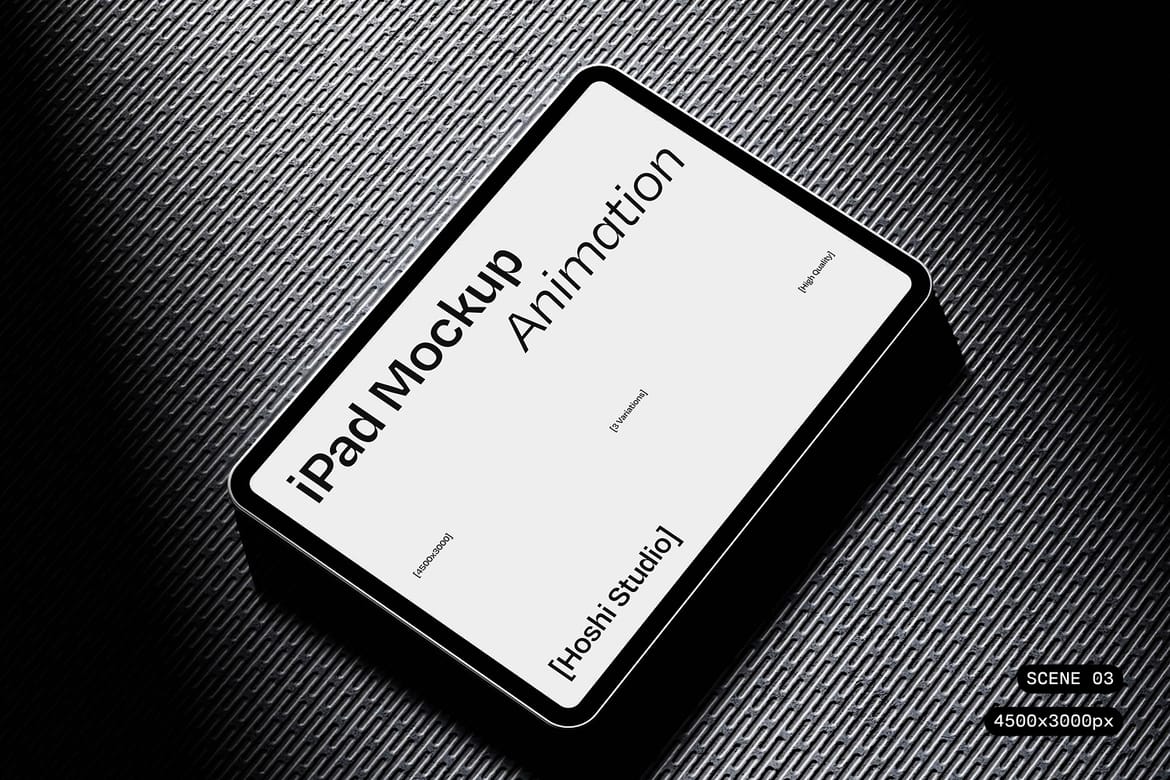 Animated iPad Mockup
