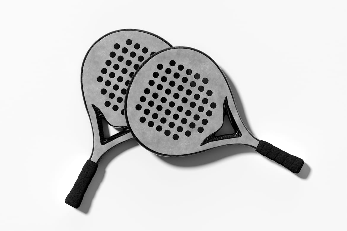 Padel Racket Free Mockup