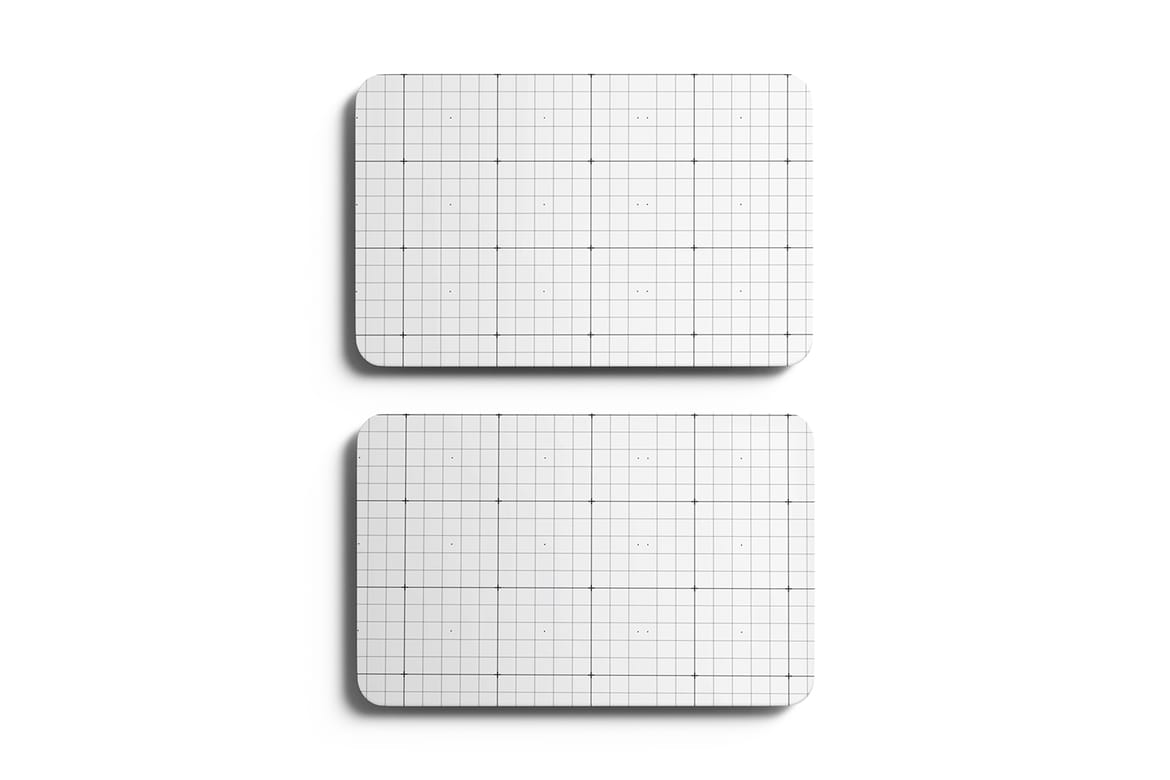Rounded Corner Business Card Mockup