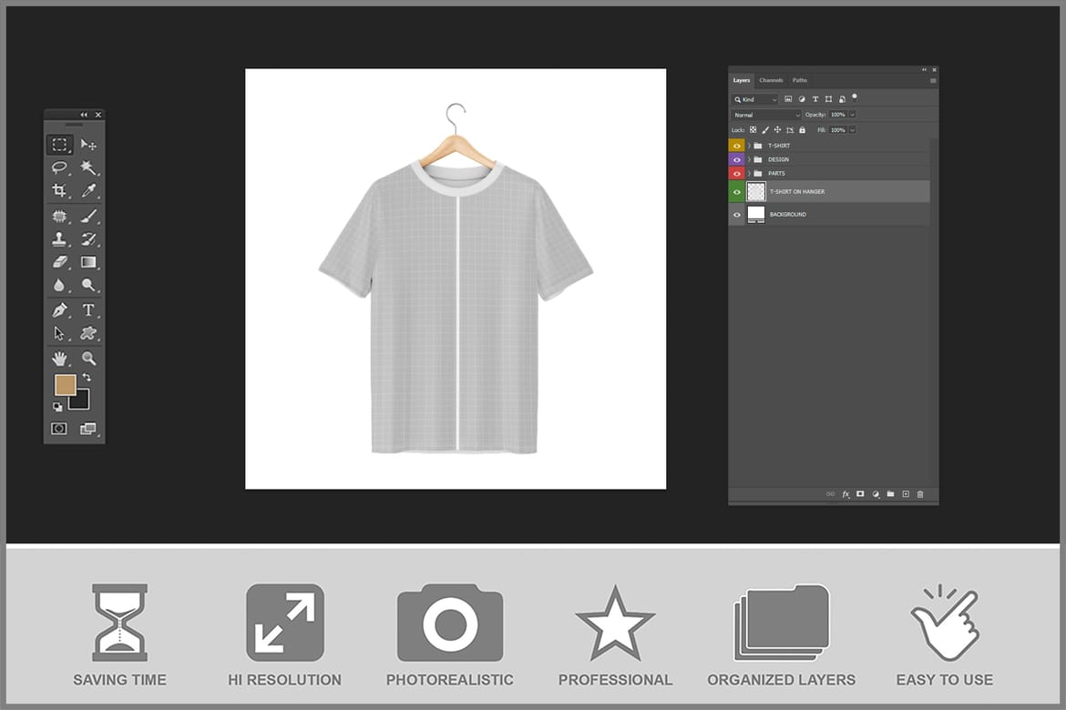 30 T-Shirt Mockups – Realistic Apparel Templates for Clothing Brands & Print-on-Demand