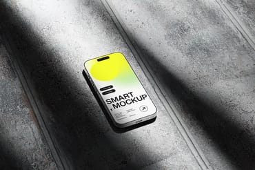 Smartphone Display Branding Mockup Scene