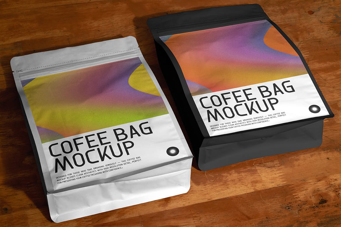 Coffee Bag Mockup / Coffee Set Series