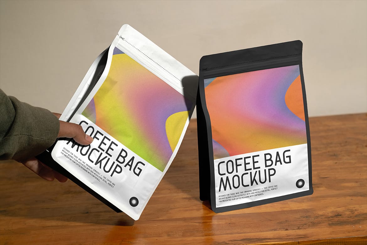 Coffee Bag Mockup / Coffee Set Series
