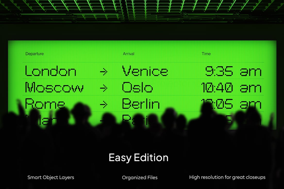 Conference Screen Mockup