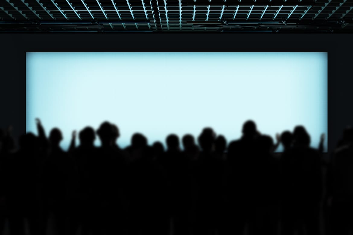 Conference Screen Mockup