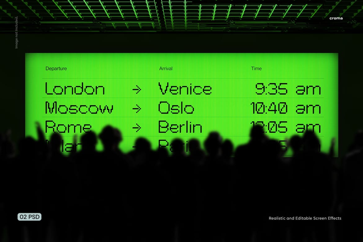 Conference Screen Mockup