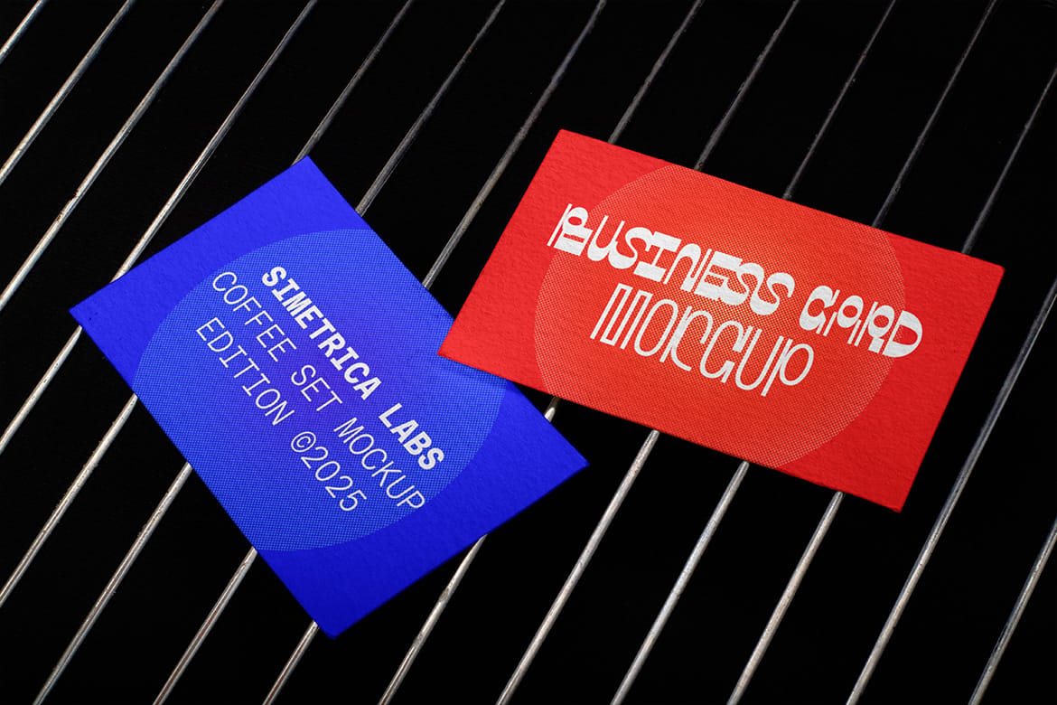 Business Card Mockup  / Coffee Set Series