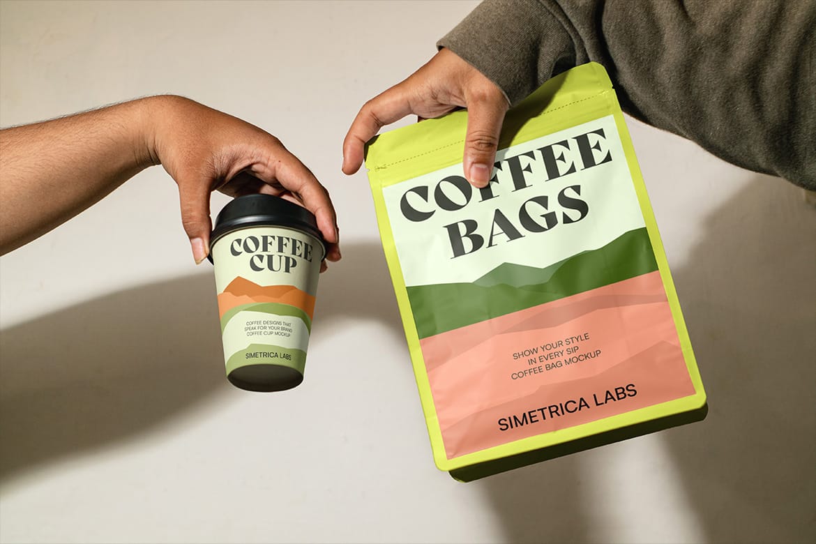 Coffee Bag Mockup