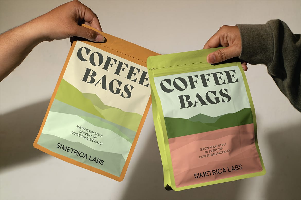 Coffee Bag Mockup