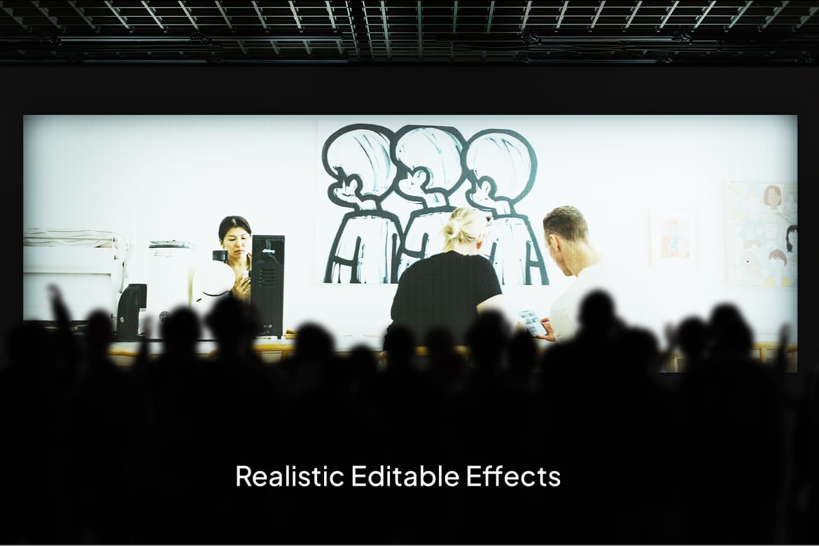 Conference Screen Mockup