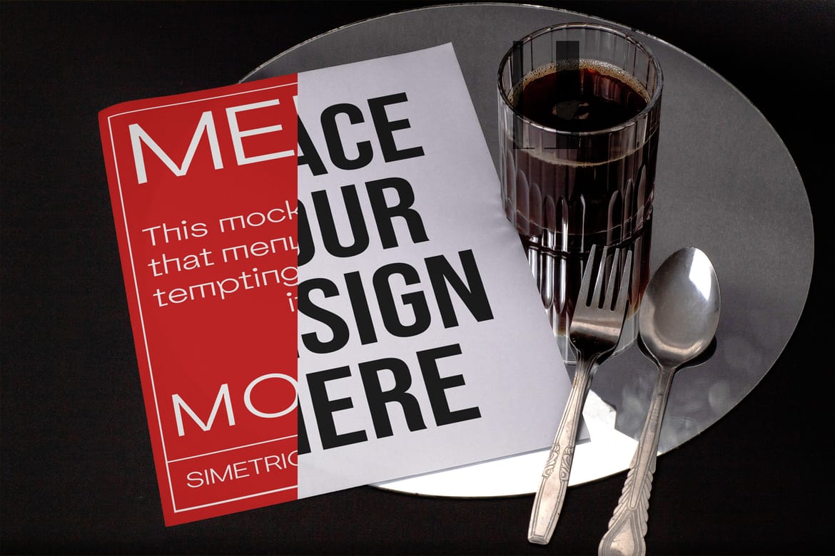 Menu Mockup