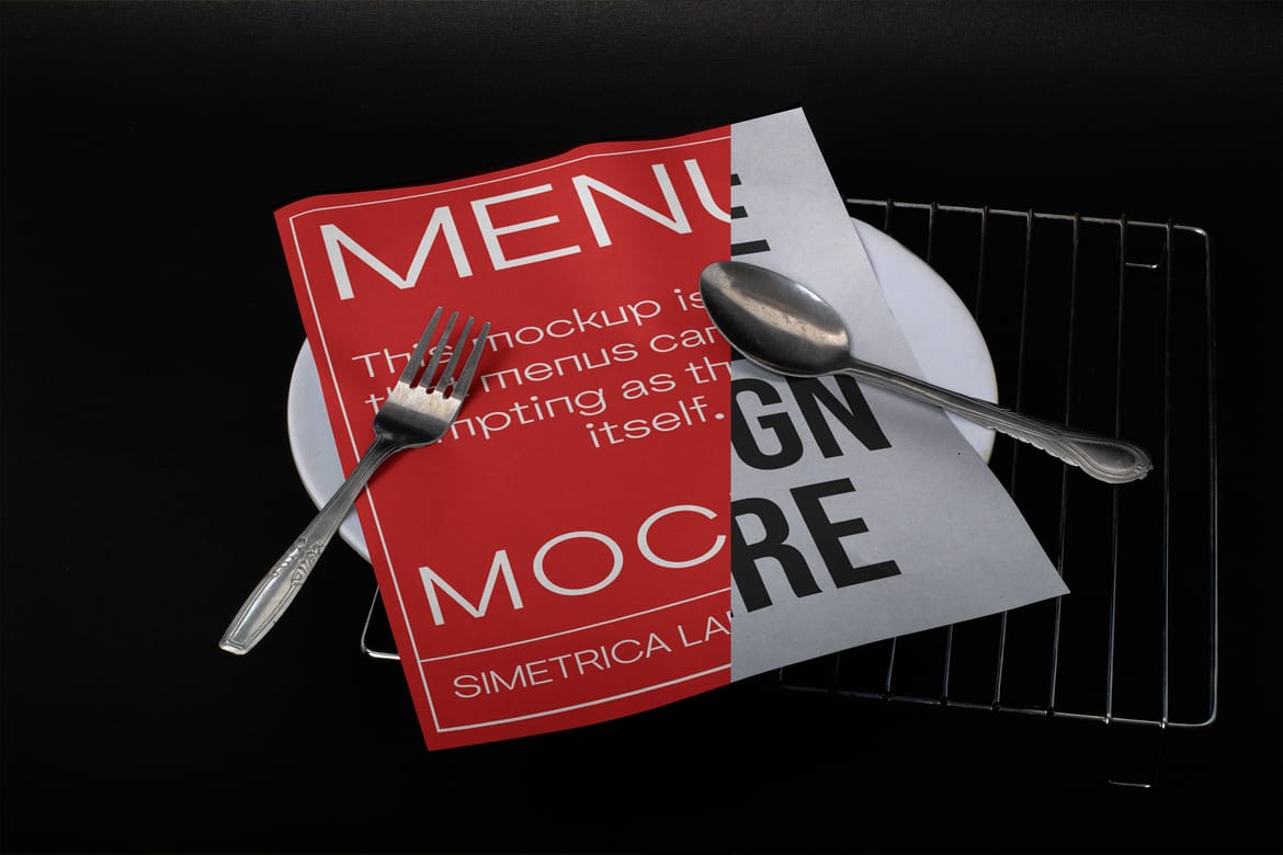 Menu Mockup