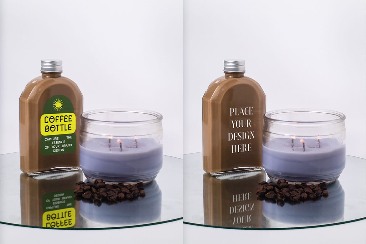 Cold Brew Bottle Mockup