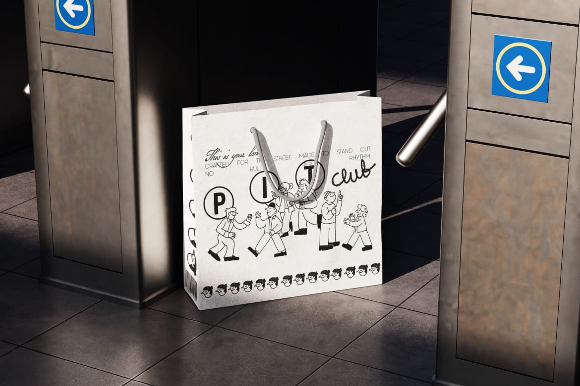 Merchandise Fashion Branding Mockup