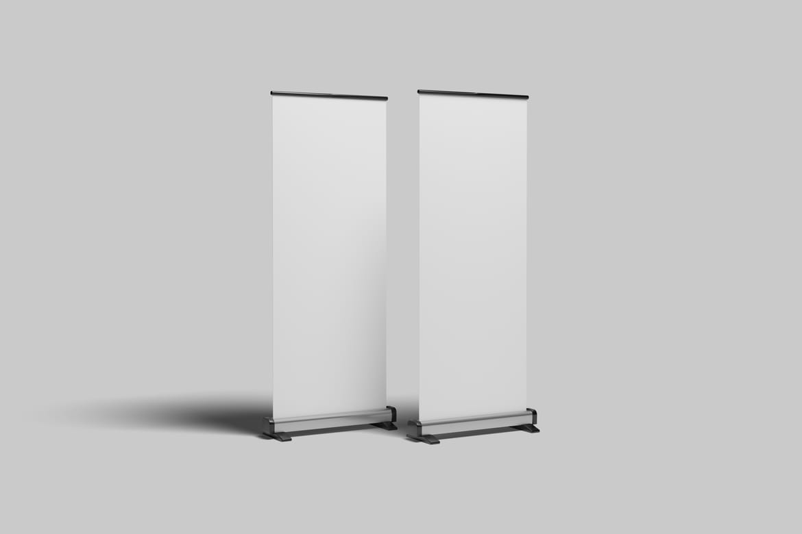 Rollup Stand Banner Mockup