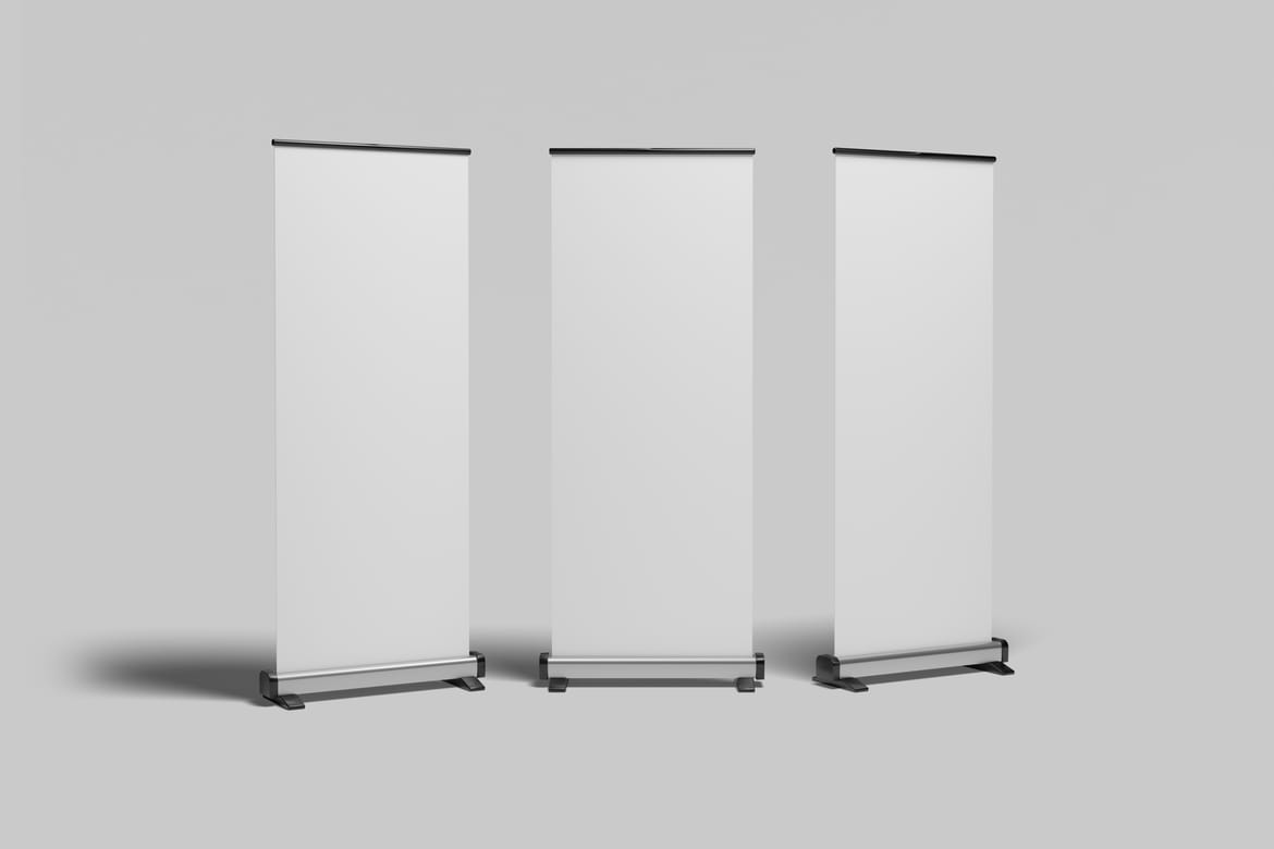 Rollup Stand Banner Mockup