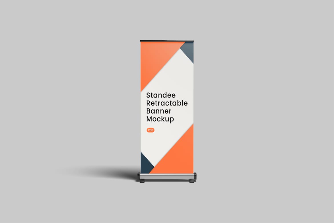 Rollup Stand Banner Mockup