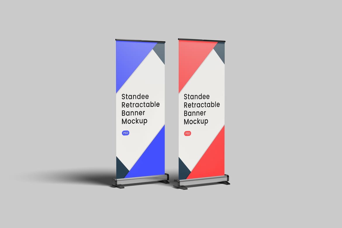 Rollup Stand Banner Mockup