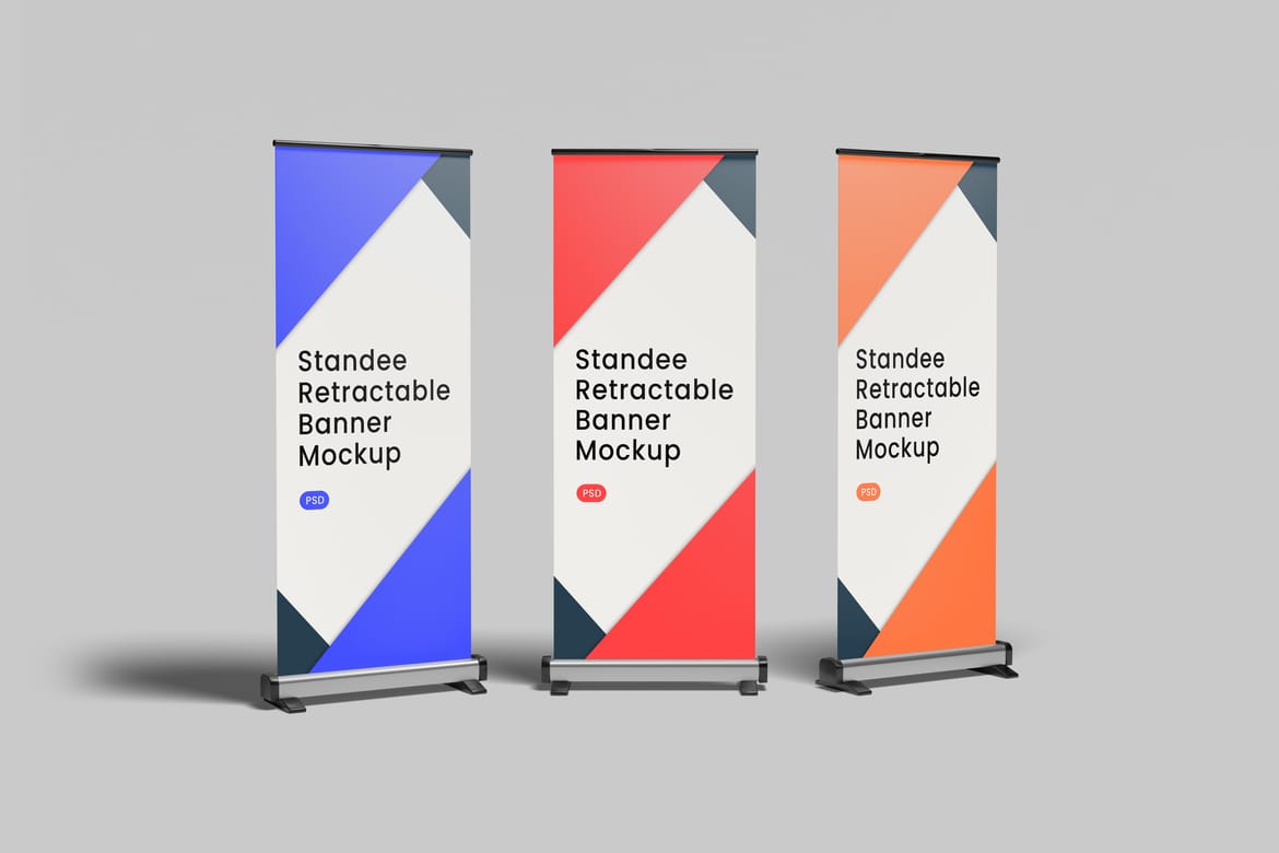 Rollup Stand Banner Mockup