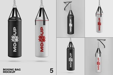 Punching Bag Mockup