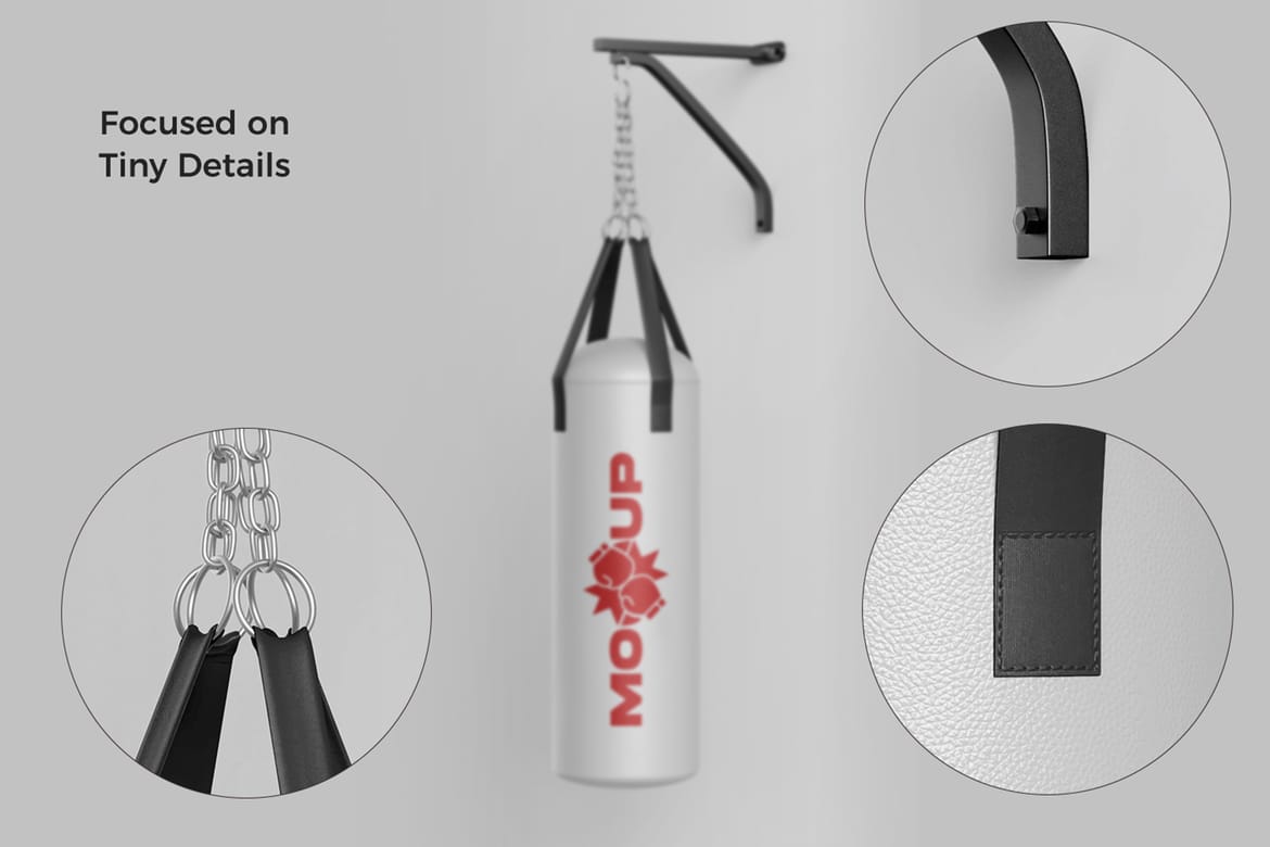 Punching Bag Mockup