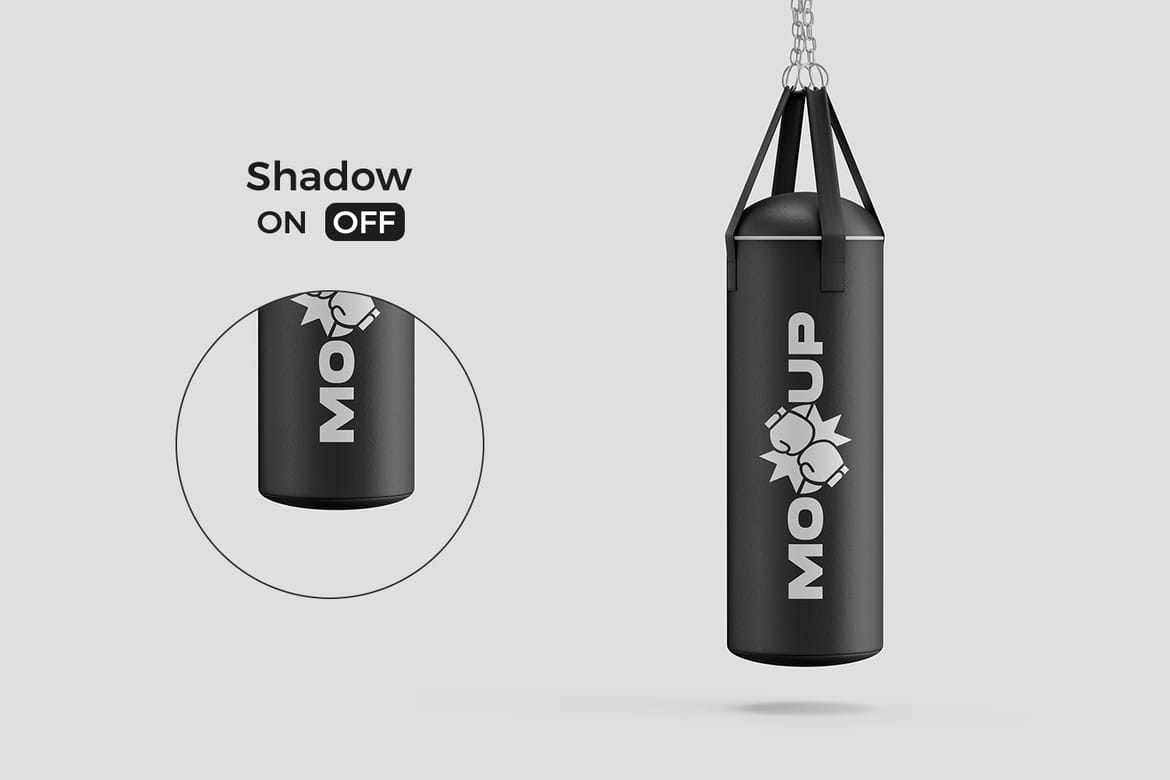Punching Bag Mockup