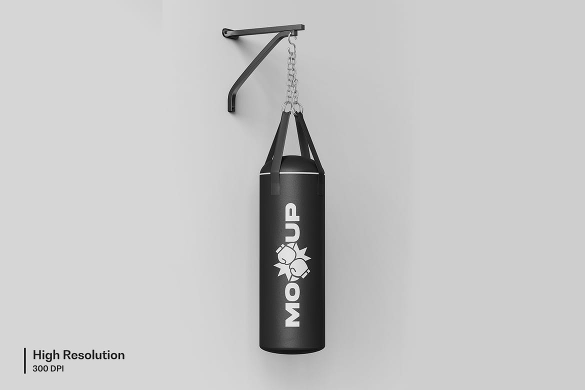 Punching Bag Mockup