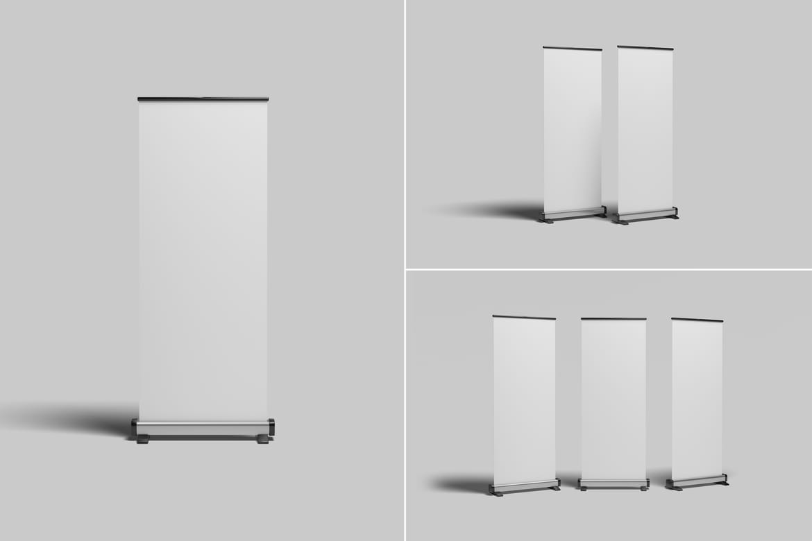Rollup Stand Banner Mockup