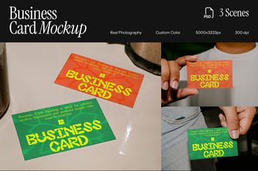 Business Card Mockup