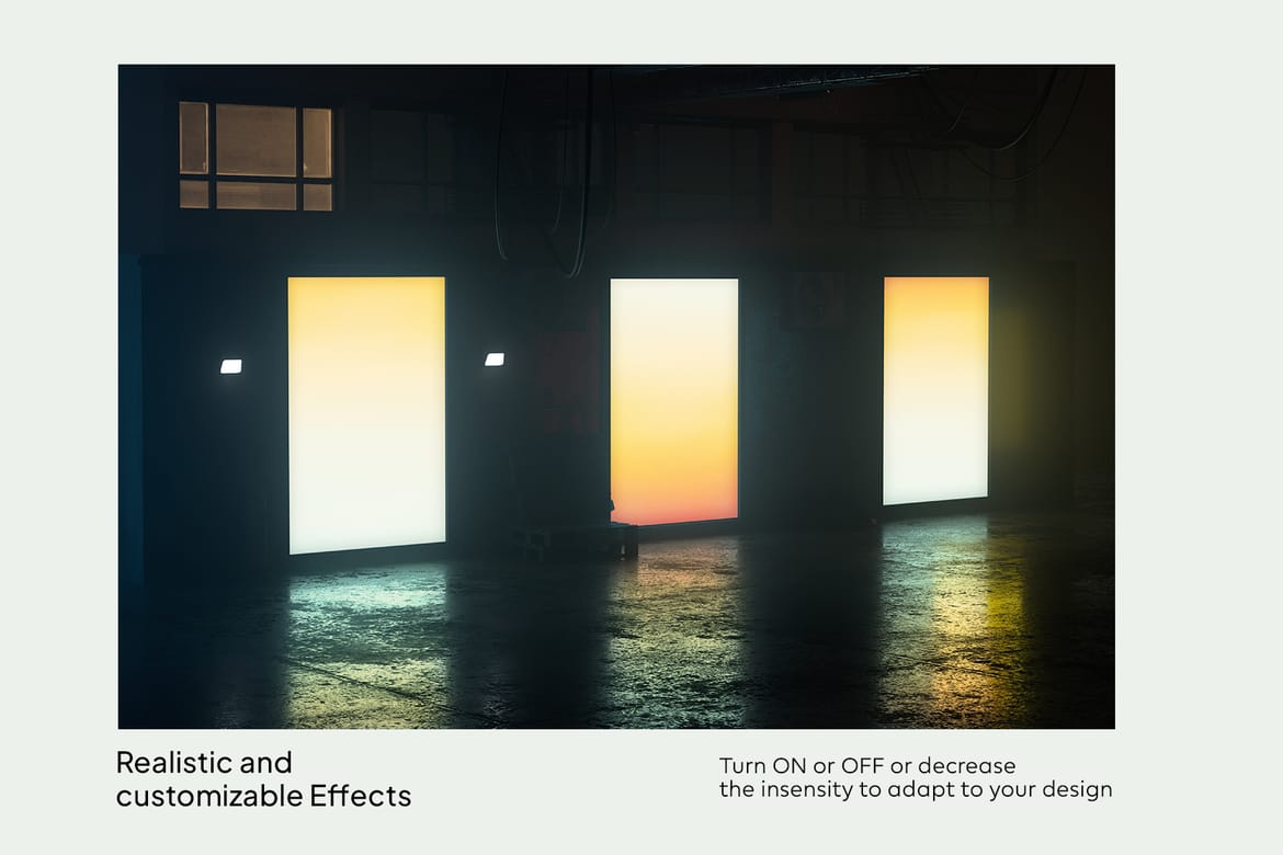  Screen Gallery Mockup Set 