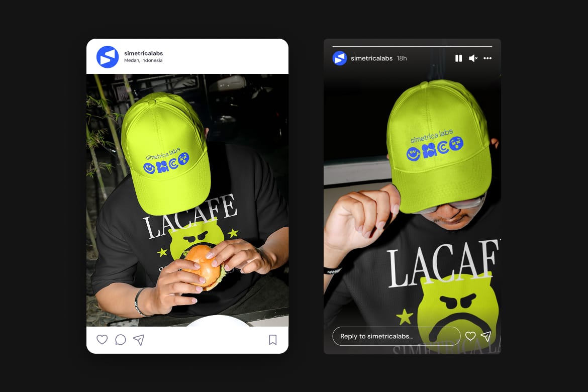 Cap & T-Shirt Mockup