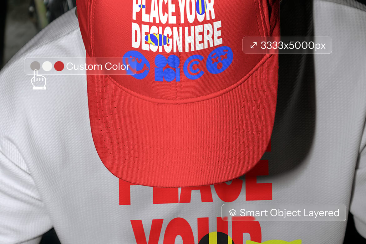 Cap & T-Shirt Mockup