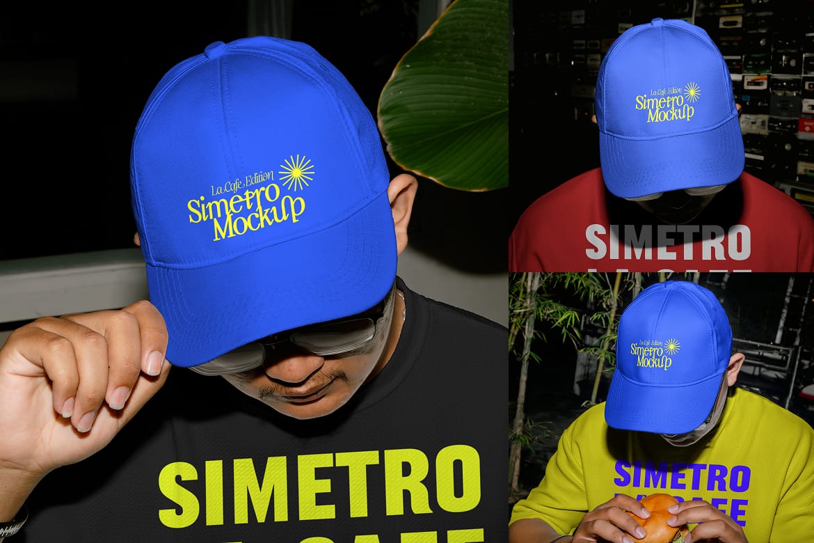 Cap & T-Shirt Mockup
