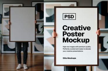 Creative Poster Mockup