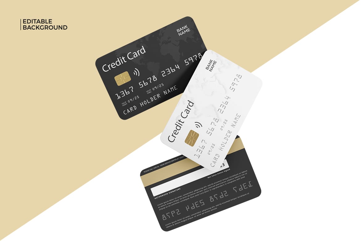 Credit Card Mockup