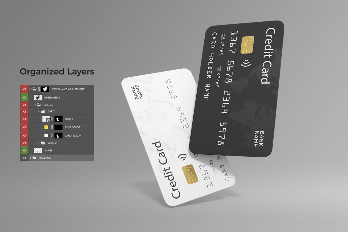 Credit Card Mockup