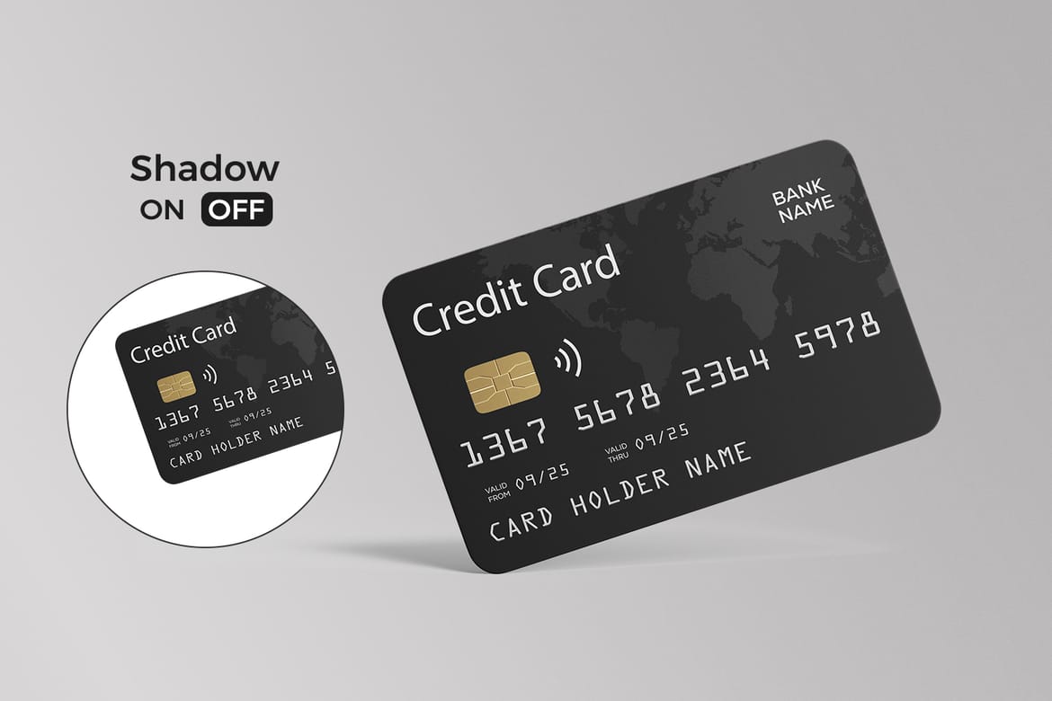 Credit Card Mockup
