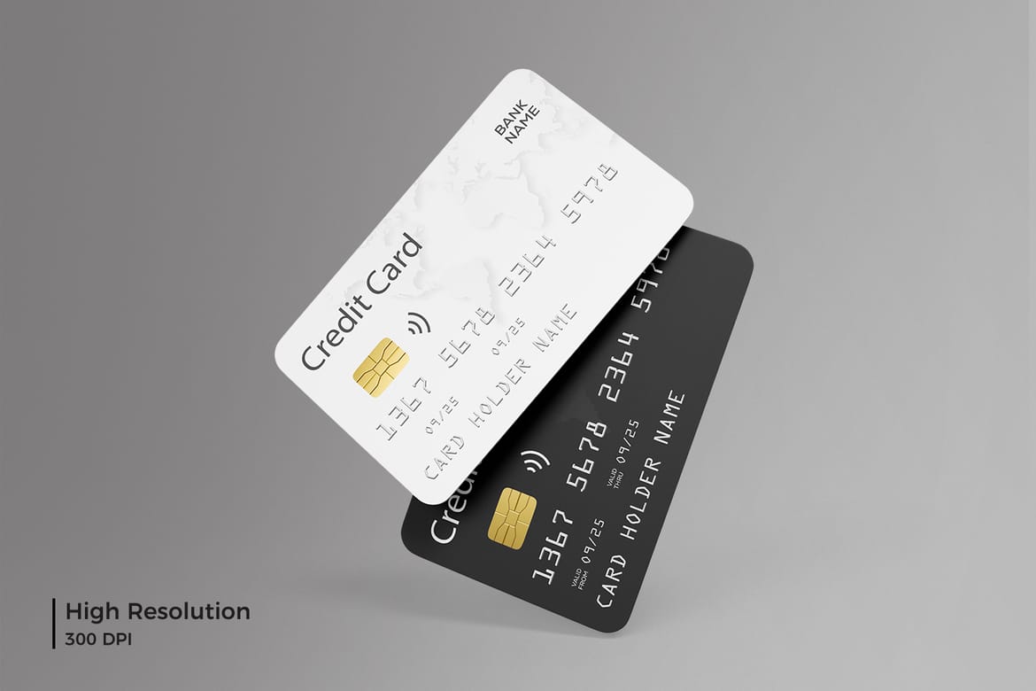 Credit Card Mockup