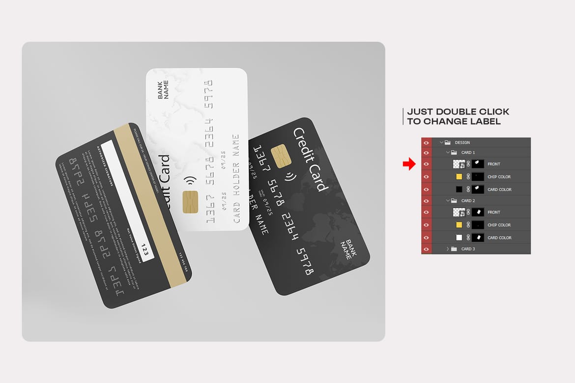 Credit Card Mockup