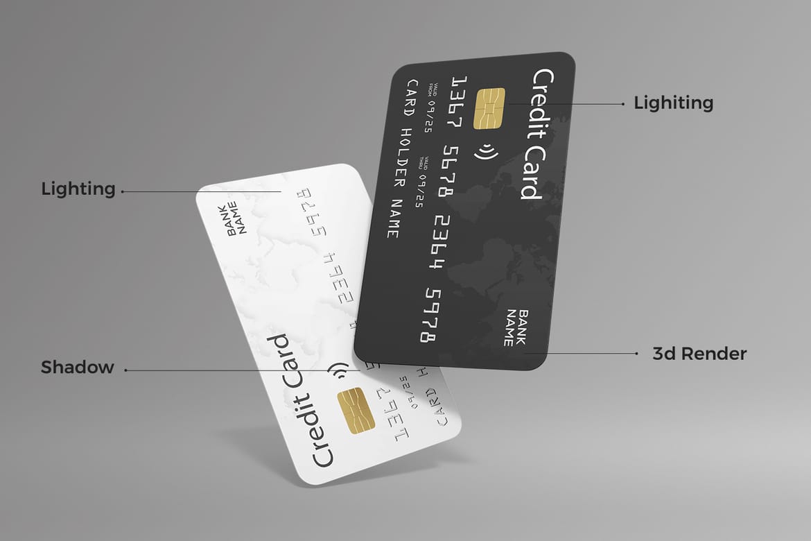 Credit Card Mockup