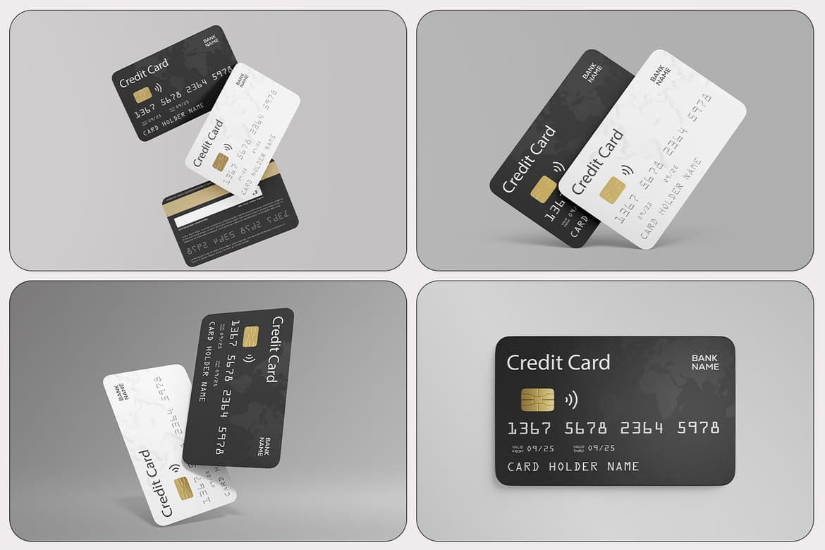 Credit Card Mockup