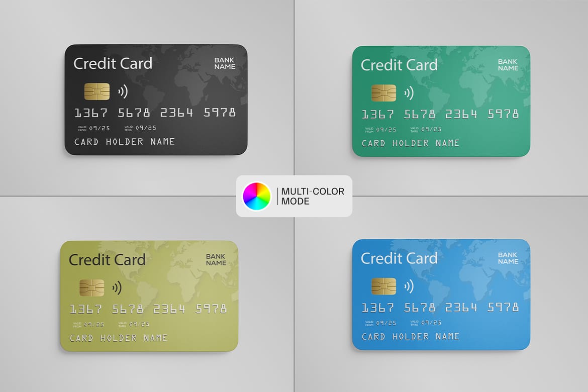 Credit Card Mockup